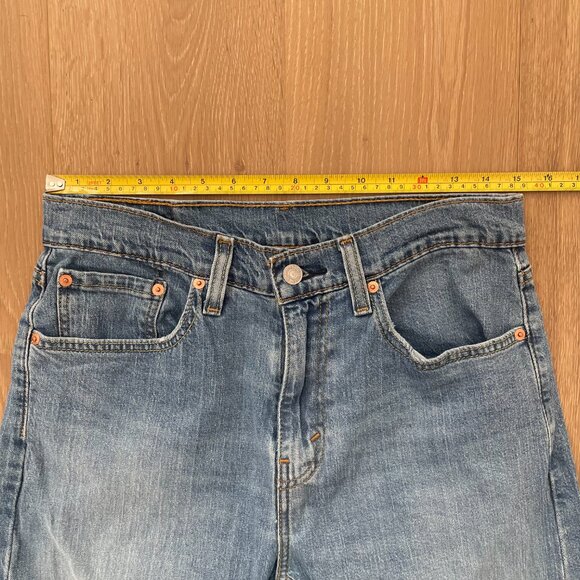 Levi’s Jeans Mens 31x32 505 Regular Stretch Denim Ocean Blues Straight 005052378 - Picture 9 of 16